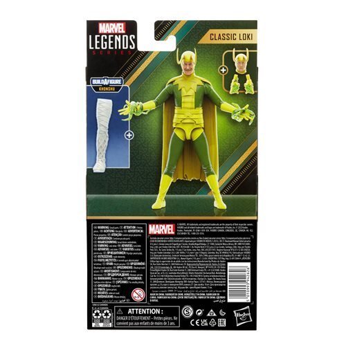 Marvel Legends Loki Classic Loki 6-Inch Action Figure Action & Toy Figures ToyShnip