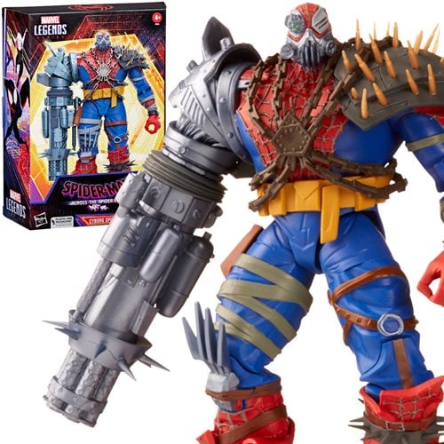 Marvel Legends Spider-Man Across The Spider-Verse Cyborg Spider-Woman Deluxe 6-Inch Action Figure Action & Toy Figures ToyShnip