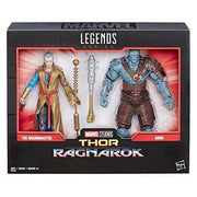 Marvel Legends Thor Ragnarok Grandmaster and Korg 6-Inch Action Figures Toys & Games ToyShnip