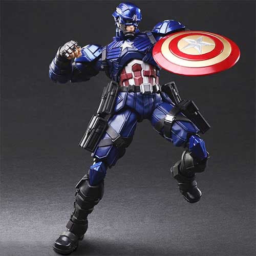 Marvel Universe Variant Bring Arts Captain America Action Figure Action & Toy Figures ToyShnip