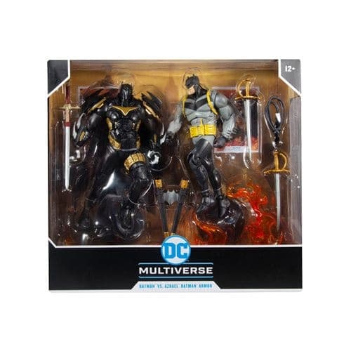 McFarlane Toys DC Collector Batman vs Azrael Batman Armor 7-Inch Scale Action Figure 2-Pack Action & Toy Figures ToyShnip