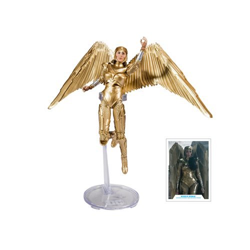 McFarlane Toys DC Comics Wave 2 Wonder Woman 1984 Gold Costume 7-Inch Action Figure Toys & Games ToyShnip