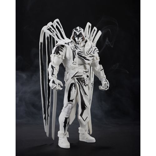 McFarlane Toys DC Multiverse Azrael Curse of the White Knight Sketch Gold Label 7-Inch Action Figure - Entertainment Earth Exclusive Action & Toy Figures ToyShnip