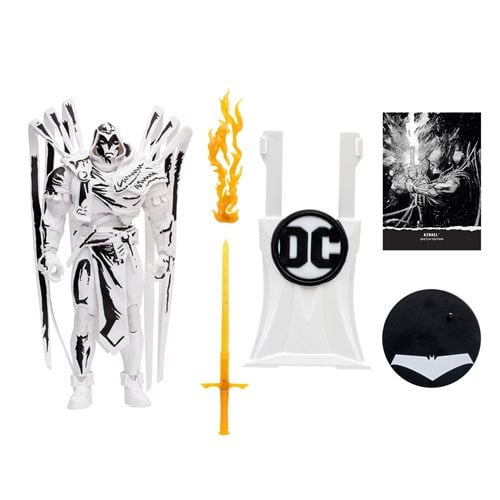 McFarlane Toys DC Multiverse Azrael Curse of the White Knight Sketch Gold Label 7-Inch Action Figure - Entertainment Earth Exclusive Action & Toy Figures ToyShnip