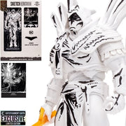 McFarlane Toys DC Multiverse Azrael Curse of the White Knight Sketch Gold Label 7-Inch Action Figure - Entertainment Earth Exclusive Action & Toy Figures ToyShnip