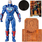 McFarlane Toys DC Multiverse Lex Luthor Blue Power Suit Justice League: The Darkseid War 7-Inch Scale Action Figure Action & Toy Figures ToyShnip