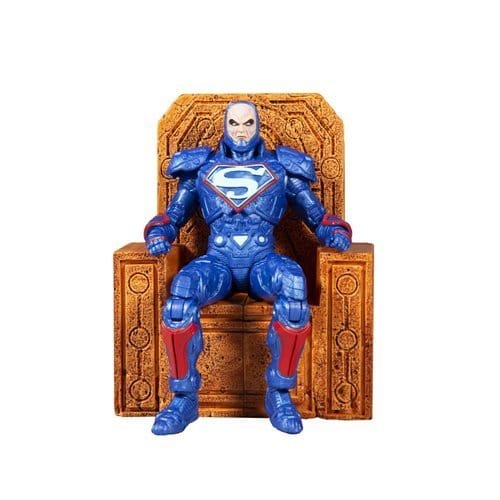McFarlane Toys DC Multiverse Lex Luthor Blue Power Suit Justice League: The Darkseid War 7-Inch Scale Action Figure Action & Toy Figures ToyShnip