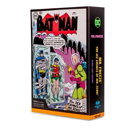 McFarlane Toys DC Multiverse Mr. Freeze Black Light Gold Label 7-Inch Scale Action Figure - Entertainment Earth Exclusive Action & Toy Figures ToyShnip