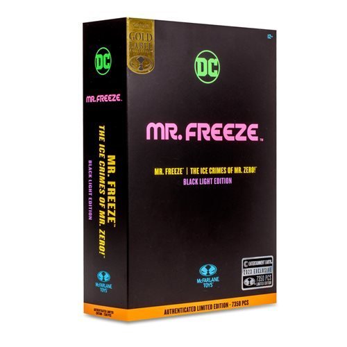 McFarlane Toys DC Multiverse Mr. Freeze Black Light Gold Label 7-Inch Scale Action Figure - Entertainment Earth Exclusive Action & Toy Figures ToyShnip