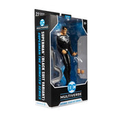 McFarlane Toys DC Multiverse Superman Black Suit Superman: The Animated Series 7-Inch Scale Action Figure Action & Toy Figures ToyShnip