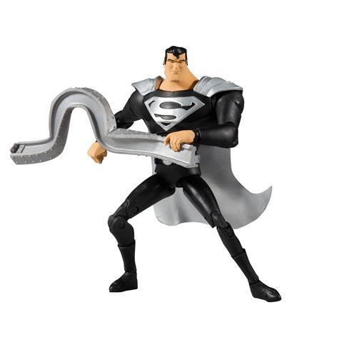 McFarlane Toys DC Multiverse Superman Black Suit Superman: The Animated Series 7-Inch Scale Action Figure Action & Toy Figures ToyShnip
