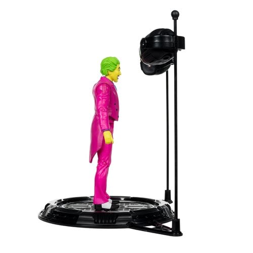 McFarlane Toys DC Retro The Joker Batman: Classic TV Series Black Light Gold Label 6-Inch Action Figure - Entertainment Earth Exclusive Action & Toy Figures ToyShnip