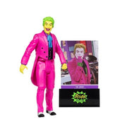 McFarlane Toys DC Retro The Joker Batman: Classic TV Series Black Light Gold Label 6-Inch Action Figure - Entertainment Earth Exclusive Action & Toy Figures ToyShnip