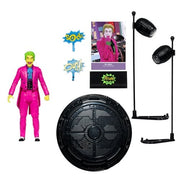 McFarlane Toys DC Retro The Joker Batman: Classic TV Series Black Light Gold Label 6-Inch Action Figure - Entertainment Earth Exclusive Action & Toy Figures ToyShnip