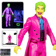McFarlane Toys DC Retro The Joker Batman: Classic TV Series Black Light Gold Label 6-Inch Action Figure - Entertainment Earth Exclusive Action & Toy Figures ToyShnip
