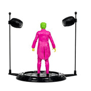McFarlane Toys DC Retro The Joker Batman: Classic TV Series Black Light Gold Label 6-Inch Action Figure - Entertainment Earth Exclusive Action & Toy Figures ToyShnip