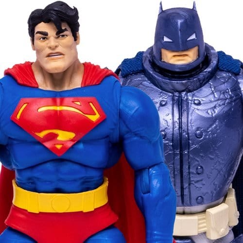 McFarlane Toys DC The Dark Knight Returns Superman vs. Batman 7-Inch Scale Action Figure 2-Pack Action & Toy Figures ToyShnip