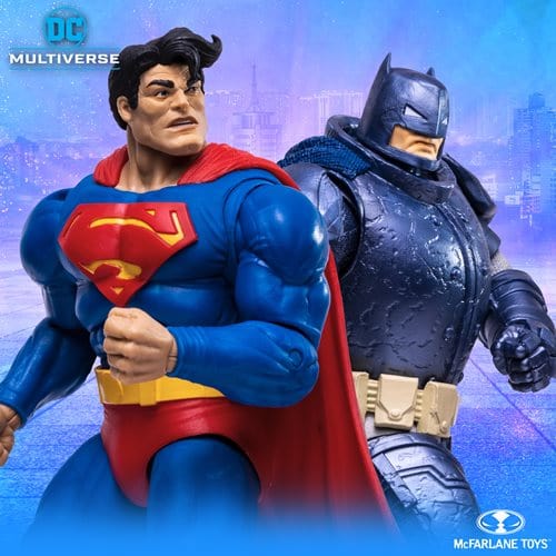 McFarlane Toys DC The Dark Knight Returns Superman vs. Batman 7-Inch Scale Action Figure 2-Pack Action & Toy Figures ToyShnip