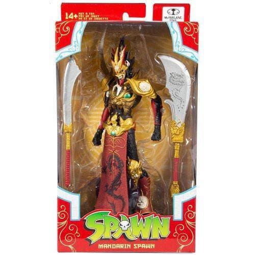 McFarlane Toys Mandarin Spawn Red Outfit 7-Inch Action Figure Action & Toy Figures ToyShnip