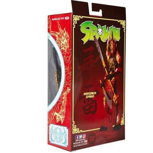 McFarlane Toys Mandarin Spawn Red Outfit 7-Inch Action Figure Action & Toy Figures ToyShnip