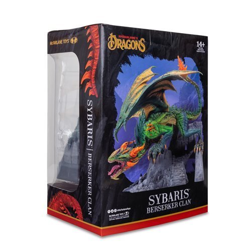 McFarlane Toys McFarlane's Dragons Series 8 Sybaris Berserker Clan 11-Inch Statue Action & Toy Figures ToyShnip