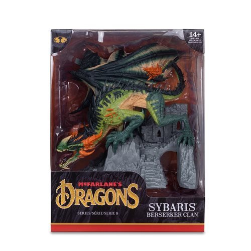 McFarlane Toys McFarlane's Dragons Series 8 Sybaris Berserker Clan 11-Inch Statue Action & Toy Figures ToyShnip
