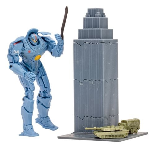 McFarlane Toys Pacific Rim Jaeger Wave 1 4-Inch Scale Action Figure with Comic Book - Select Figure(s) Action & Toy Figures ToyShnip
