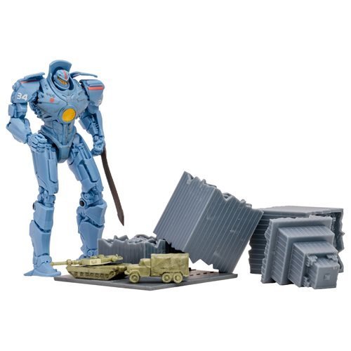 McFarlane Toys Pacific Rim Jaeger Wave 1 4-Inch Scale Action Figure with Comic Book - Select Figure(s) Action & Toy Figures ToyShnip