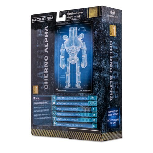 McFarlane Toys Pacific Rim Jaeger Wave 1 4-Inch Scale Action Figure with Comic Book - Select Figure(s) Action & Toy Figures ToyShnip