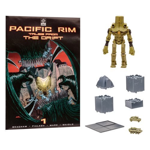 McFarlane Toys Pacific Rim Jaeger Wave 1 4-Inch Scale Action Figure with Comic Book - Select Figure(s) Action & Toy Figures ToyShnip