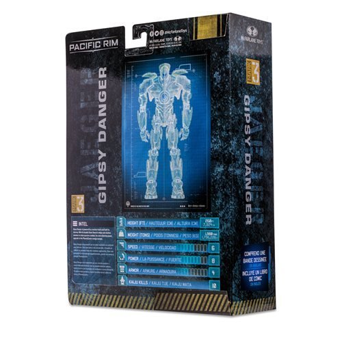 McFarlane Toys Pacific Rim Jaeger Wave 1 4-Inch Scale Action Figure with Comic Book - Select Figure(s) Action & Toy Figures ToyShnip