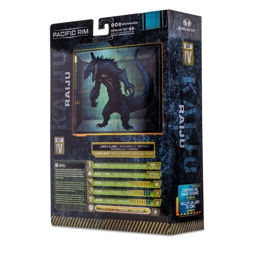 McFarlane Toys Pacific Rim Kaiju Wave 1 4-Inch Scale Action Figure with Comic Book - Select Figure(s) Action & Toy Figures ToyShnip