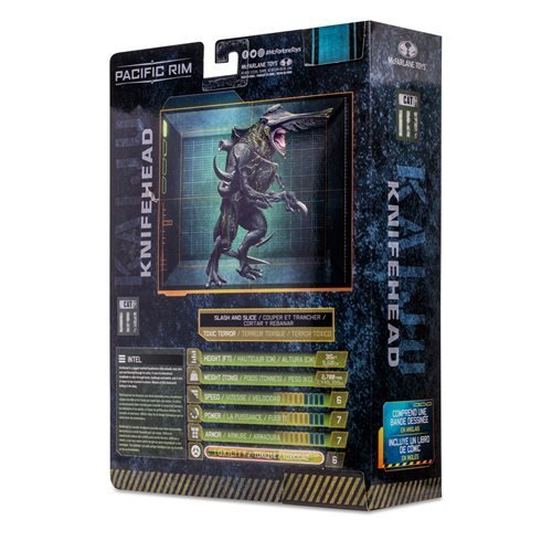 McFarlane Toys Pacific Rim Kaiju Wave 1 4-Inch Scale Action Figure with Comic Book - Select Figure(s) Action & Toy Figures ToyShnip