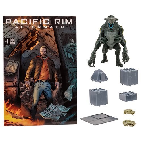 McFarlane Toys Pacific Rim Kaiju Wave 1 4-Inch Scale Action Figure with Comic Book - Select Figure(s) Action & Toy Figures ToyShnip