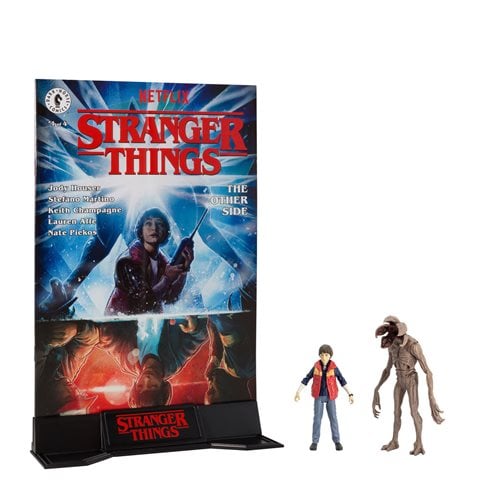 McFarlane Toys Stranger Things Page Punchers Wave 1 3-Inch Action Figure 2-Pack with Comic Book Toys & Games ToyShnip