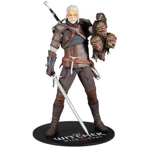 McFarlane Toys The Witcher 3: The Wild Hunt Geralt of Rivia 12" Action Figure Action & Toy Figures ToyShnip