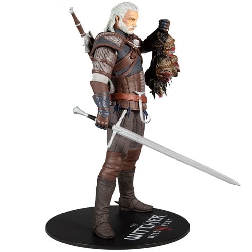 McFarlane Toys The Witcher 3: The Wild Hunt Geralt of Rivia 12" Action Figure Action & Toy Figures ToyShnip