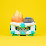 Mecha Dumpster Fire DF-79 figure Vinyl Art Toy 100soft