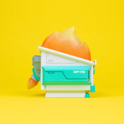 Mecha Dumpster Fire DF-79 figure Vinyl Art Toy 100soft