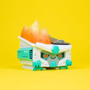 Mecha Dumpster Fire DF-79 figure Vinyl Art Toy 100soft