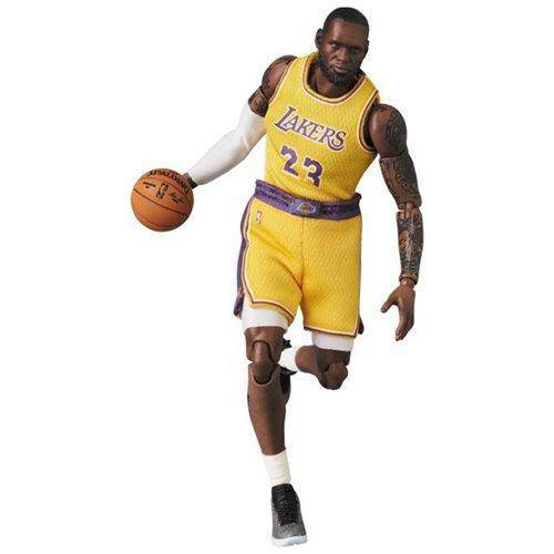 Medicom LeBron James Los Angeles Lakers MAFEX Action Figure Action & Toy Figures ToyShnip
