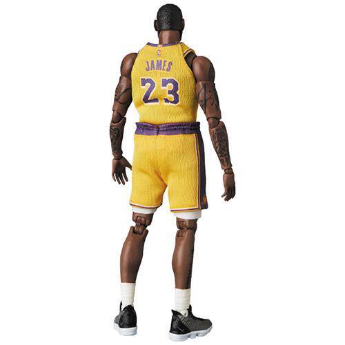 Medicom LeBron James Los Angeles Lakers MAFEX Action Figure Action & Toy Figures ToyShnip