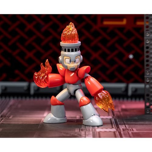 Mega Man Fire Man 1:12 Scale Action Figure Action Figure ToyShnip