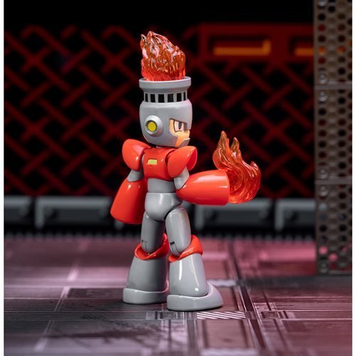 Mega Man Fire Man 1:12 Scale Action Figure Action Figure ToyShnip
