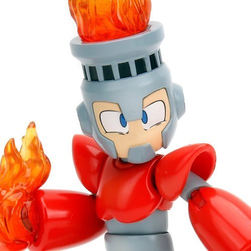 Mega Man Fire Man 1:12 Scale Action Figure Action Figure ToyShnip