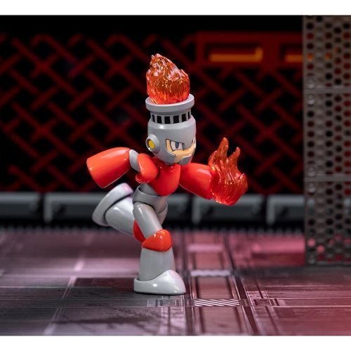 Mega Man Fire Man 1:12 Scale Action Figure Action Figure ToyShnip