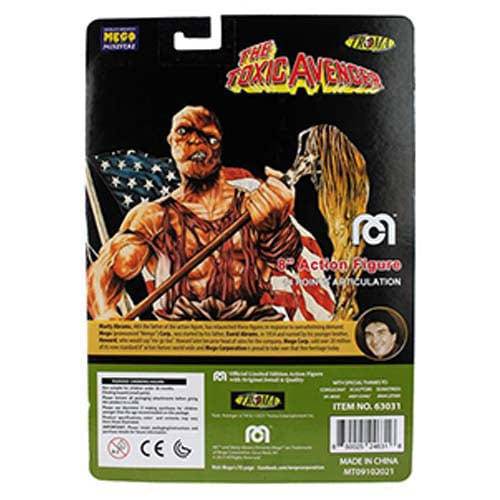 Mego Action Figure 8 Inch The Toxic Avenger Action & Toy Figures ToyShnip