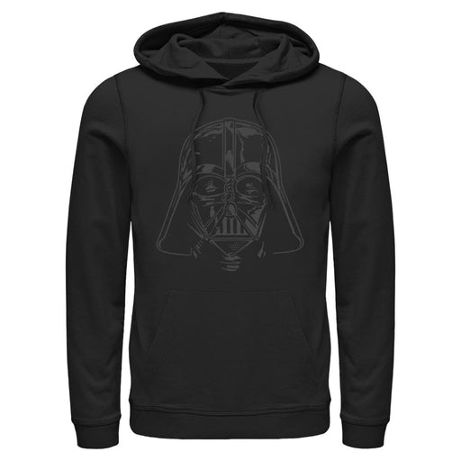 Men's Star Wars Darth Vader Face Lightweight Hoodie Lightweight Hoodie Star Wars