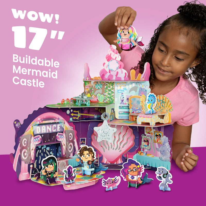 Coral Castle: Majestic Mermaids Buildable Playset Playset Playper