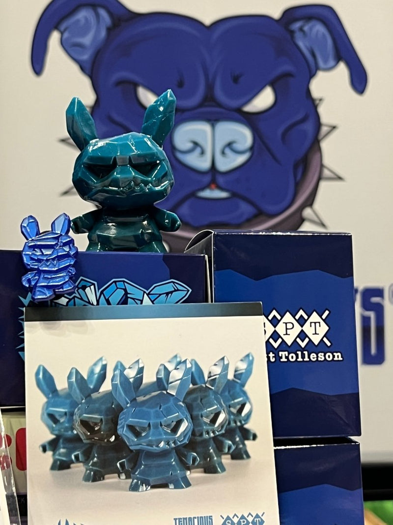 Midnight Gravy Shard by Scott Tolleson Resin Broke Piggy